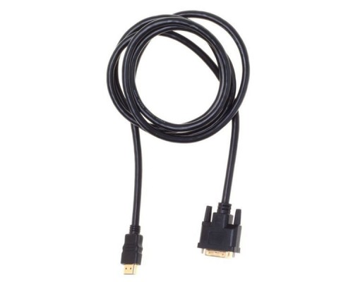 Кабель аудио-видео Buro HDMI (m)/DVI-D (Dual Link) (m) 1.8м. Позолоченные контакты черный (BHP RET HDMI_DVI18)