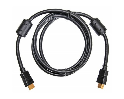 Кабель аудио-видео Buro HDMI (m)/HDMI (m) 1.8м. феррит.кольца черный (HDMI-19M/19M-1.8M-MG)