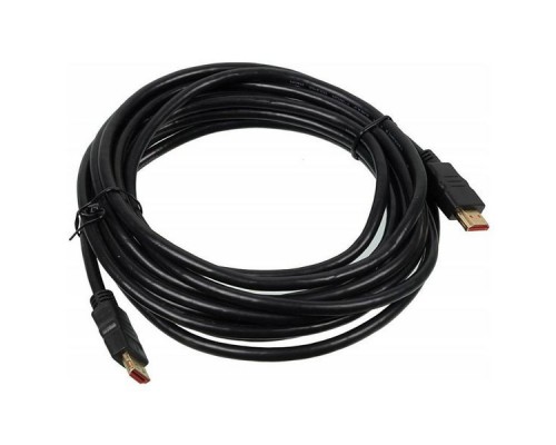 Кабель аудио-видео Buro HDMI (m)/HDMI (m) 5м. Позолоченные контакты черный (BHP HDMI V1.4 5M LOCK)