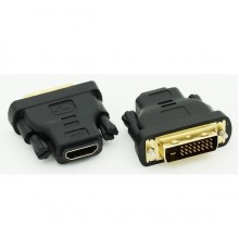 Переходник ADAPTER DVI-HDMI HDMI (f) DVI-D (m)                                                                                                                                                                                                            