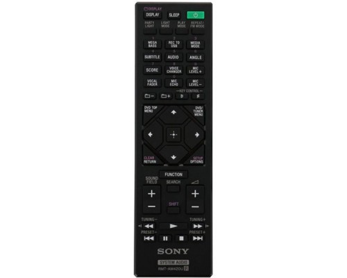 Минисистема Sony MHC-M60D черный/CD/CDRW/DVD/DVDRW/FM/USB/BT