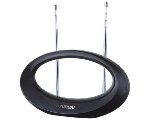 Антенна телевизионная Hyundai H-TAI260 30дБ активная черный