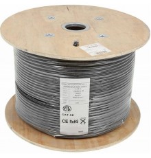 Кабель информационный Lanmaster LAN-5EFTP-WP-OUT кат.5е F/UTP общий экран 4X2X24AWG PE внешний 305м                                                                                                                                                       