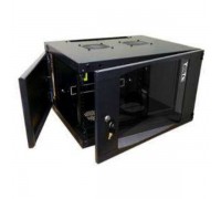 Шкаф коммутационный Lanmaster Next TWT-CBWNG-15U-6X4-BK 15U 550x450мм пер.дв.стекл 60кг черный                                                                                                                                                            