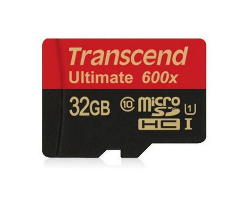 Карта памяти MicroSDHC 32Gb Transcend TS32GUSDHC10U1 Class10 +  microSD--SD  Adapter