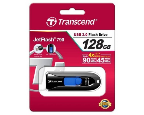 Флэш-диск USB 3.0 128Gb Transcend JetFlash TS128GJF790K