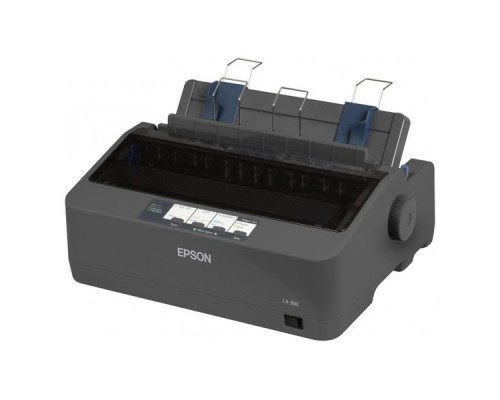 Принтер матричный Epson LX-350, A4, 9 игол, 80 колонок, 347 зн/сек, USB, LPT, COM