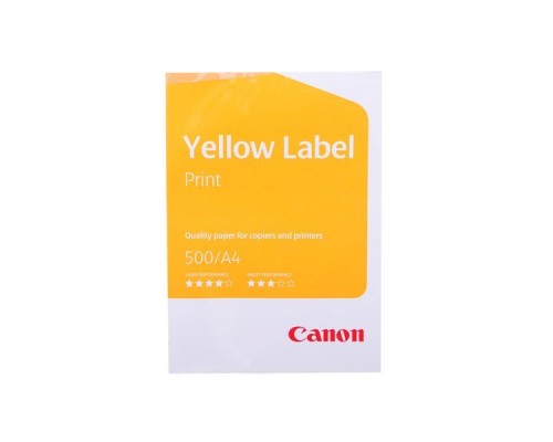 Бумага офисная A4 Canon Yellow Label  80 г/м2, 500 л 6821B001 (кратно 5шт.)