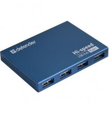 Концентратор USB 2.0  7 порта Defender SEPTIMA SLIM внешний (83505)                                                                                                                                                                                       