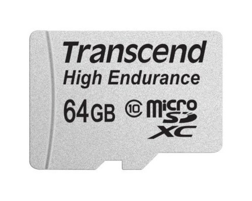 Карта памяти MicroSDXC 64Gb Transcend TS64GUSDXC10V Class10 + Adapter