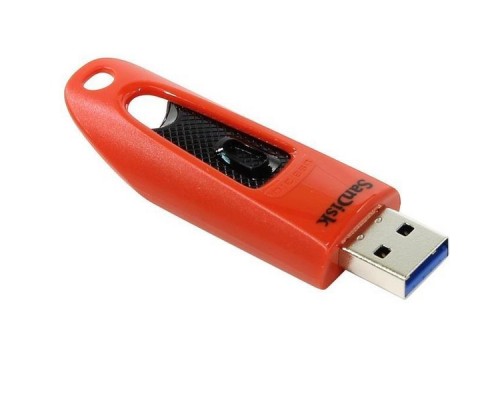 Флэш-диск USB 3.0 64Gb SanDisk Ultra CZ48R SDCZ48-064G-U46R Red