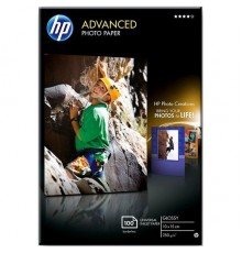 Фотобумага HP Улучшенная Глянцевая для печати без полей, 10 х 15см  250 г/м2   100л.                                                                                                                                                                      