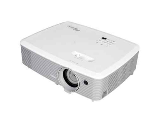 Проектор Optoma W400 (DLP, WXGA 1280x800, 4000Lm, 22000:1, 2xHDMI, MHL, 1x2W speaker, 3D Ready, lamp 10000hrs, WHITE, 2.41kg)