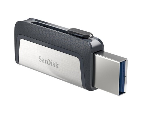 Флэш-диск USB 3.1 Type-A/Type-C 256Gb SanDisk Ultra Dual SDDDC2-256G-G46 type-C
