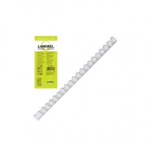 Пружины для переплета пластиковые Lamirel,  8 мм. Цвет: белый, 100 шт в упаковке.                                                                                                                                                                         