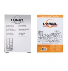 Пленка для ламинирования  Lamirel,  65x95мм, 125мкм, 100 шт.                                                                                                                                                                                              