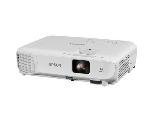 Проектор Epson EB-X05 (LCD, XGA 1024x768, 3300Lm, 15000:1, HDMI, USB, 1x2W speaker, lamp 10000hrs, WHITE, 2.5kg)