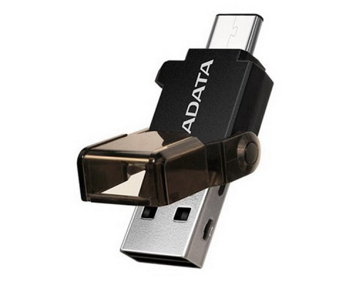 Картридер Card Reader ADATA Type-C-USB OTG Reader ACMR3PL-OTG-RBK USB-C, USB Type A 3.1, 5 Gb/sec, microSD, microSDHC, microSDXC, Black, RTL