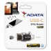 Картридер Card Reader ADATA Type-C-USB OTG Reader ACMR3PL-OTG-RBK USB-C, USB Type A 3.1, 5 Gb/sec, microSD, microSDHC, microSDXC, Black, RTL