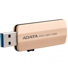 Накопитель USB Drive 64GB ADATA AI720 (Apple OTG) USB  AAI720-64G-CGD Lightning/USB 3.1, 90/20, Golden, RTL (461353)                                                                                                                                      