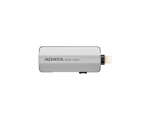 Накопитель USB Drive 32GB ADATA AI720 (Apple OTG) USB  AAI720-32G-CGY Lightning/USB 3.1, 90/20, Gray, RTL (461377)