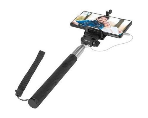 Штатив для селфи Defender Selfie Master SM-02 / поддержка iOS и Android (Для Android: если клавиша громкости «+» не работает как спуск затвора камеры, то необходима установка приложения «Camera360».) / проводной 3,5-мм джек / 20-98 см.