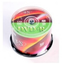 Диск DVD-R VS 4.7 Gb, 16x, Cake Box (50), (50/250)                                                                                                                                                                                                        