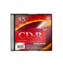 Диск CD-R VS 700 Mb, 52x, Slim Case (5), (5/200)                                                                                                                                                                                                          