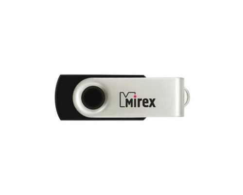 Флеш накопитель 8GB Mirex Swivel, USB 2.0, Черный