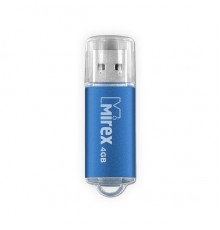 Флеш накопитель 4GB Mirex Unit, USB 2.0, Синий                                                                                                                                                                                                            