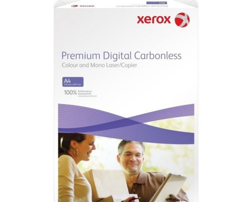 Бумага Carbonless XEROX A4, 500 листов, средний лист White (самокопирующая) Premium Digital Carbonless A4 CFB Yellow.