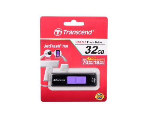 Флэш-диск USB 3.0 32Gb Transcend JetFlash TS32GJF760