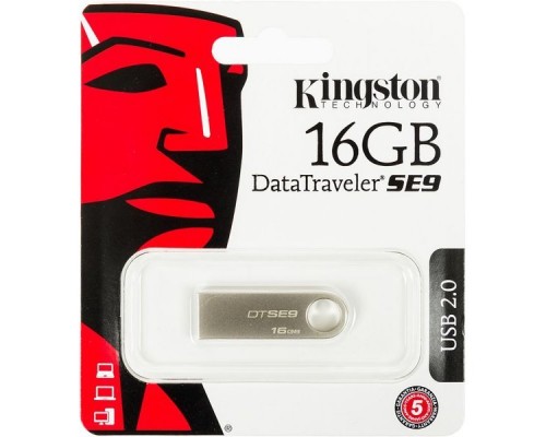 Флэш-диск USB 2.0 16Gb Kingston DataTraveler SE9 DTSE9H/16GB