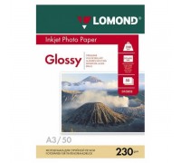 Бумага LOMOND 0102025 A3 глянцевая односторонняя (50 листов, 230 г/м2)                                                                                                                                                                                    