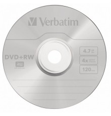 Диск DVD+R 4.7Gb 16x Verbatim (10 шт.) на шпинделе 43498                                                                                                                                                                                                  