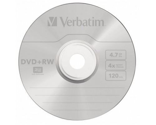 Диск DVD+R 4.7Gb 16x Verbatim (10 шт.) на шпинделе 43498