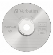 Диск DVD+R 4.7Gb 16x Verbatim (25 шт.) на шпинделе 43500                                                                                                                                                                                                  