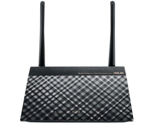 Роутер беспроводной Asus DSL-N16 ADSL2 черный