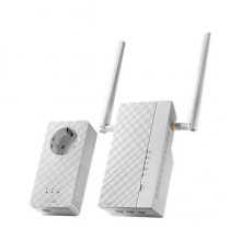 ASUS PL-AC56 KIT // адаптер сети через розетку, до 1200Mbps Wi-Fi Powerline Extender, 802.11ac, GBT LAN ; 90IG0260-BO3100                                                                                                                                 