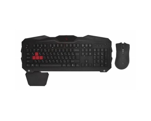 Клавиатура + мышь A4 Bloody Q2100/B2100 (Q210+Q9) клав:черный мышь:черный USB Multimedia Gamer LED