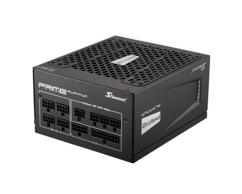 Блок питания Seasonic ATX 650W PRIME PLATINUM SSR-650PD 80+ platinum (24+4+4pin) APFC 135mm fan 6xSATA Cab Manag RTL