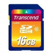 Карта памяти SD 16Gb Transcend SDHC TS16GSDHC10 Class10 UHS-I U1 R30                                                                                                                                                                                      