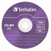 Диск CD-RW Verbatim 700 Mb, 12x, Slim Case (5), Color (5/100)