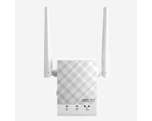 ASUS RP-AC51 // WI-FI репитер, 802.11n + 802.11 ac, до 300 + 433Мбит/c, 2,4 + 5 гГц, LAN ; 90IG03Y0-BO3410