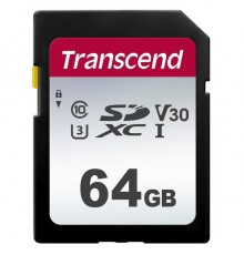 Карта памяти SD 64Gb Transcend SDXC TS64GSDC500S MLC Class10 UHS-I U3 V30 R95 W60                                                                                                                                                                         