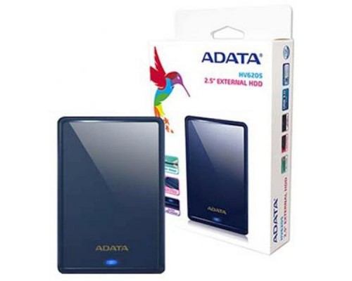 Внешний жесткий диск ADATA HV620S 2Тб USB 3.1 Цвет синий AHV620S-2TU31-CBL