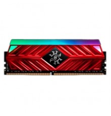 Модуль памяти 8GB ADATA DDR4 3200 DIMM SPECTRIX D41 RGB Red Gaming Memory AX4U320038G16-SR41 Non-ECC, CL16, 1.35V, 1024x8, RTL (466846)                                                                                                                   
