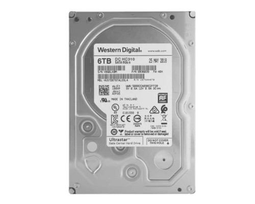 Жесткий диск 6.0 Tb SATA-III WD Ultrastar 7K6 HUS726T6TALE6L4 0B36039 7200rpm 256Mb