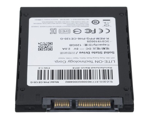 Накопитель SSD Plextor SATA III 120Gb PH6-CE120 LiteOn MU 3 2.5