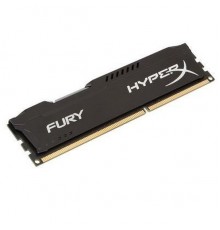 Модуль памяти DIMM DDR3  8GB PC3-12800 Kingston HyperX Fury Black Series HX316C10FB/8                                                                                                                                                                     